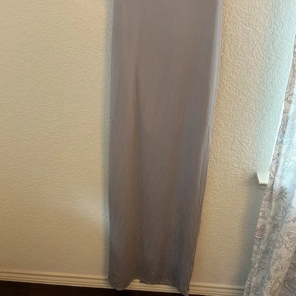 Superdown Erla Cutout Maxi Dress in Light Grey - Picture 8 of 11